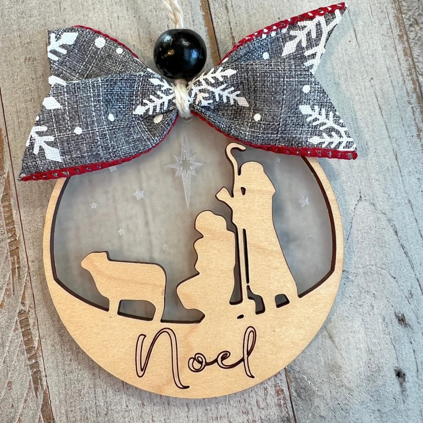 Christian Jesus Christmas Ornament | Nativity Ornament | Noel Clearance Christmas Ornament