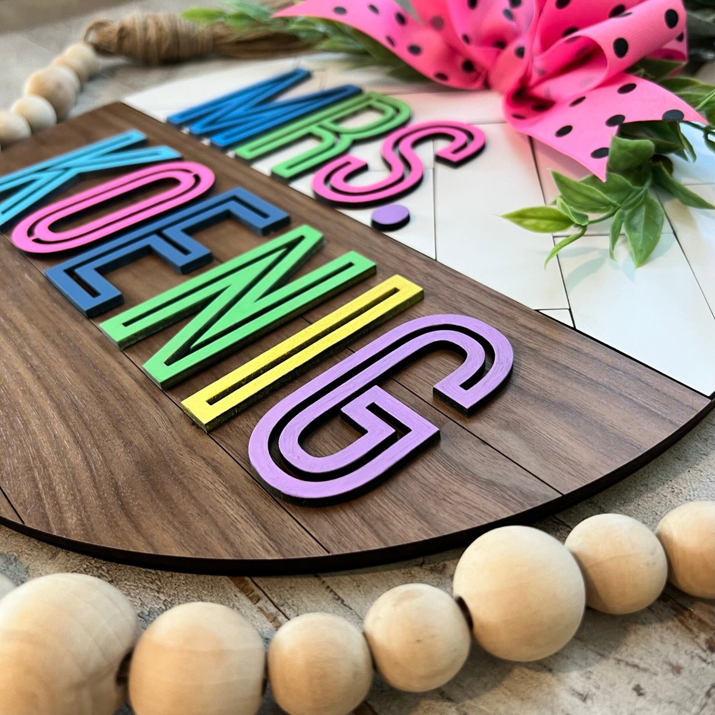 Teacher Door Hanger | Classroom Supplies | School Supplies | Teacher Appreciation | Teacher Gifts