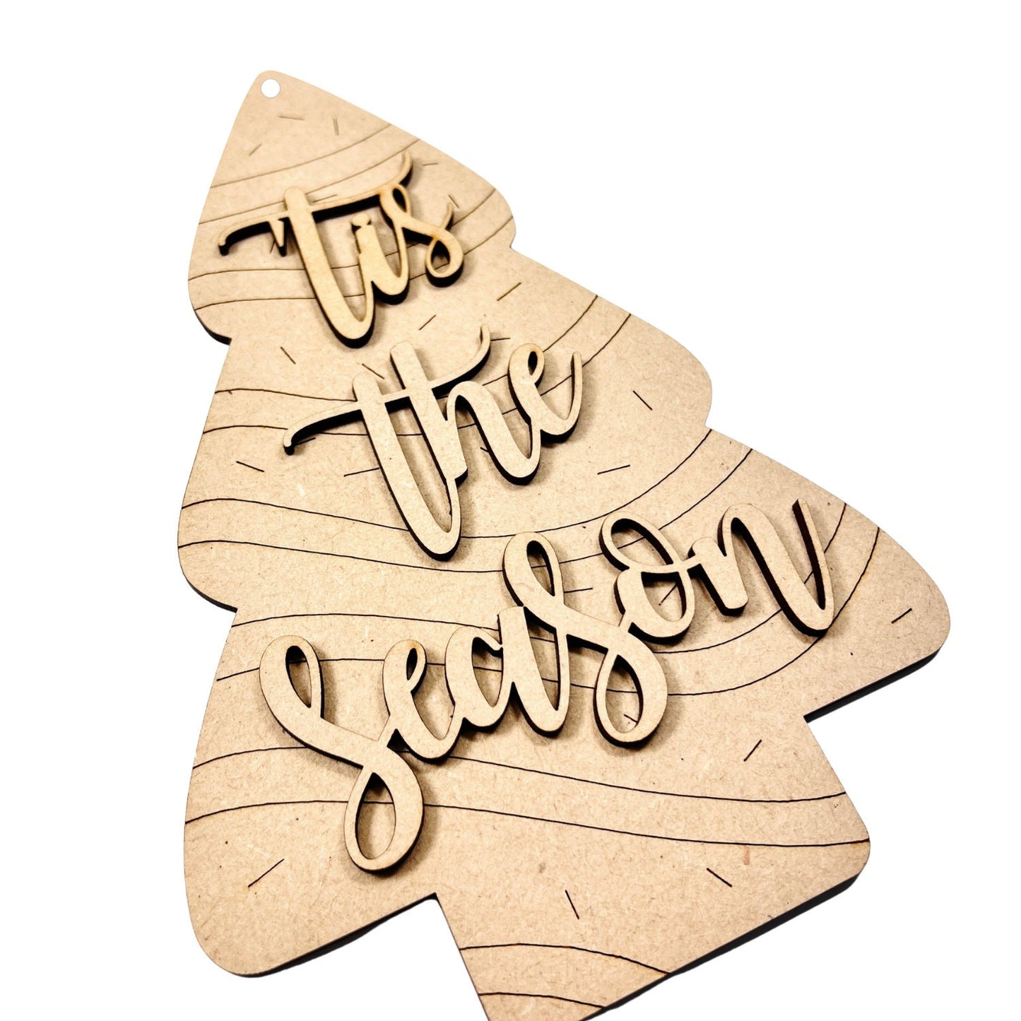 Small-Lil Debbie Christmas Tree Shape with Sprinkles| Tis the Season | Christmas Wood Crafts | Wood Christmas Tree