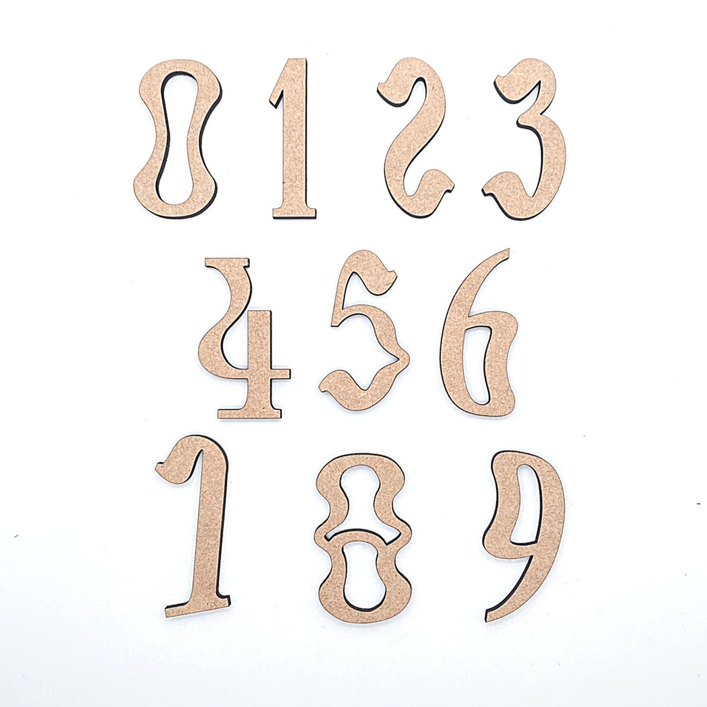 Ripple Wooden Letters