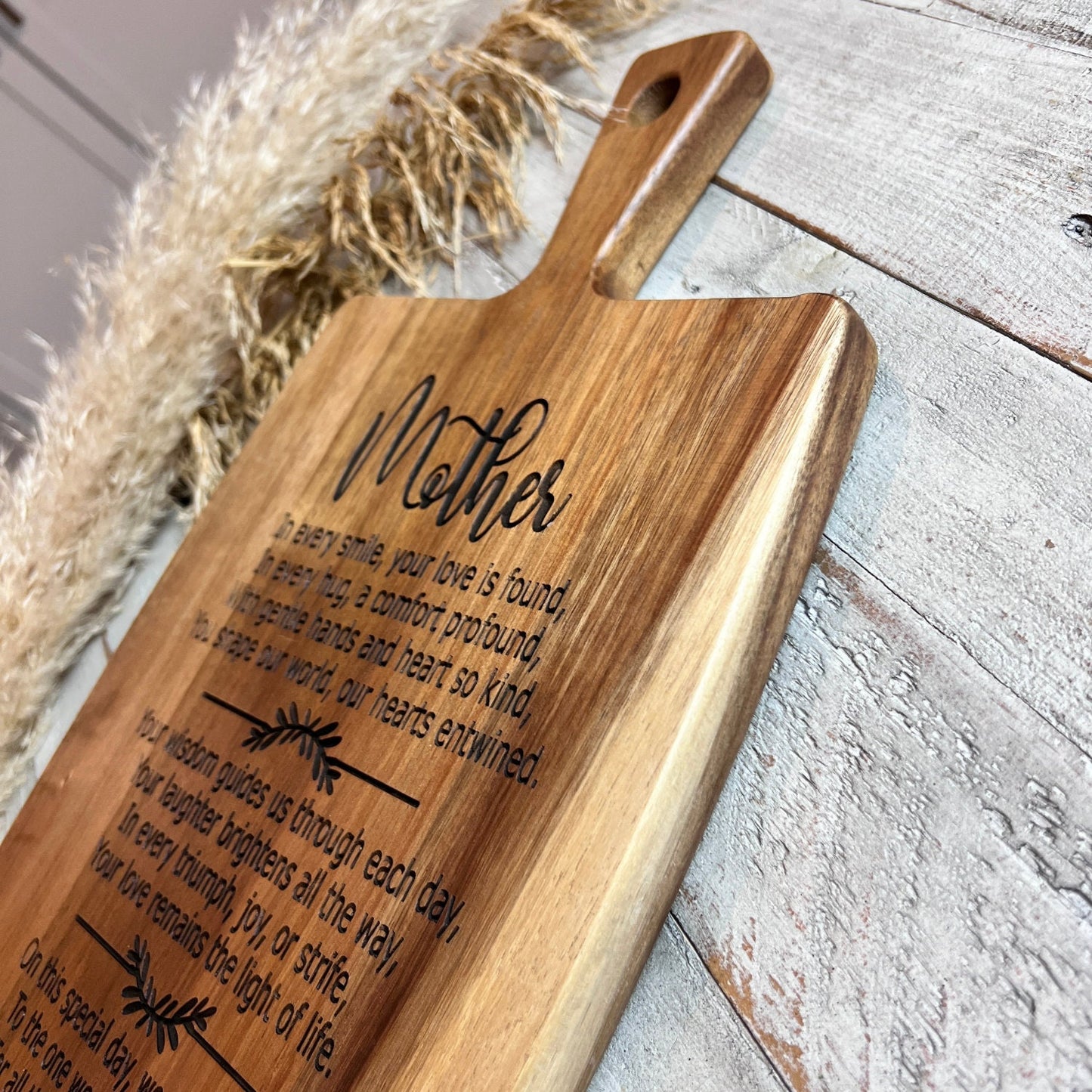 Mother's Day Cutting Board, Gift For Mom, Love You Mom, Mothers Day Gift, Personalized Gifts For Mom, Cheese Board, Charcuterie Board