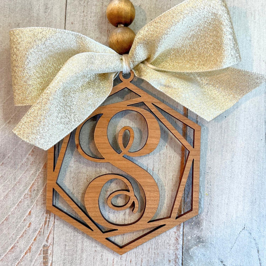 Letter S Car Charm | Monogram S Car Charm | Clearance