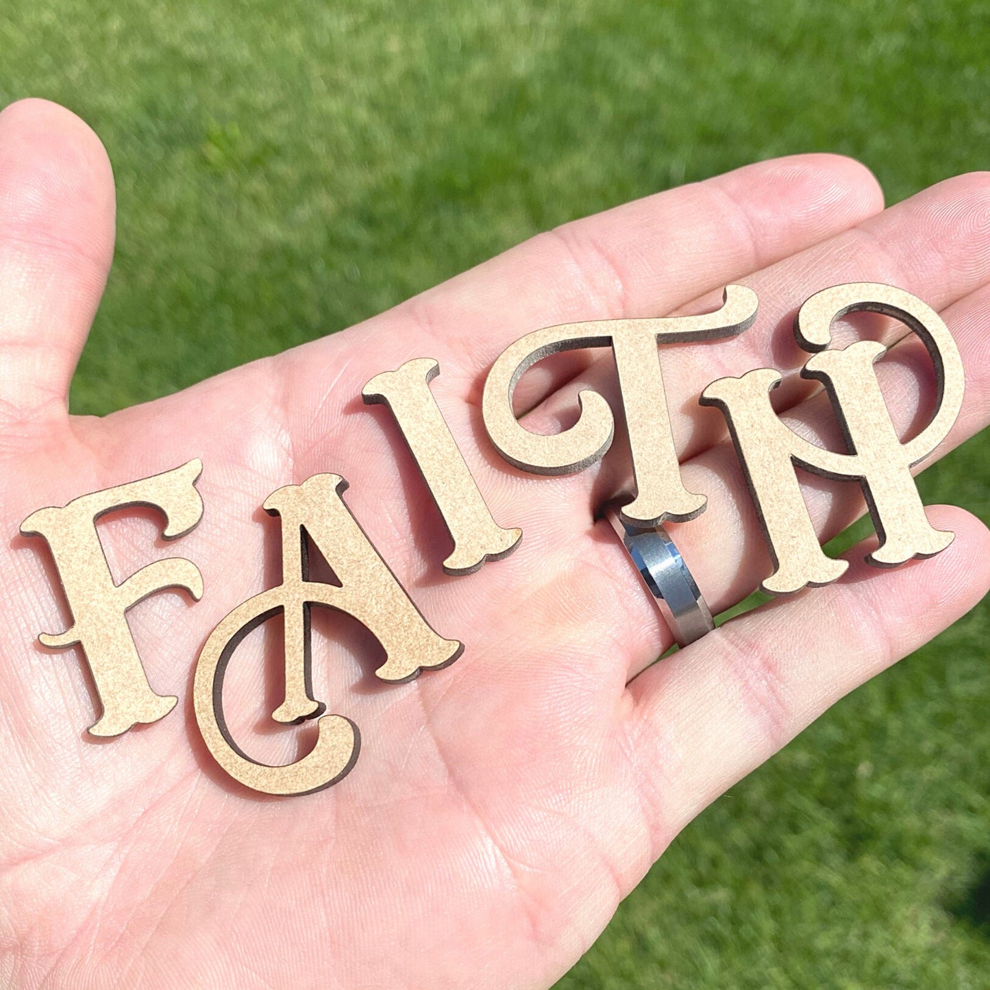 Eastman Wooden Letters
