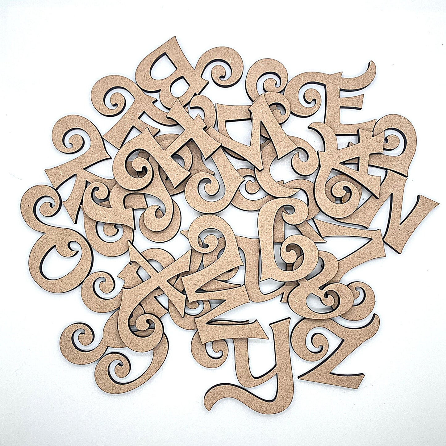 Genie Wooden Letters
