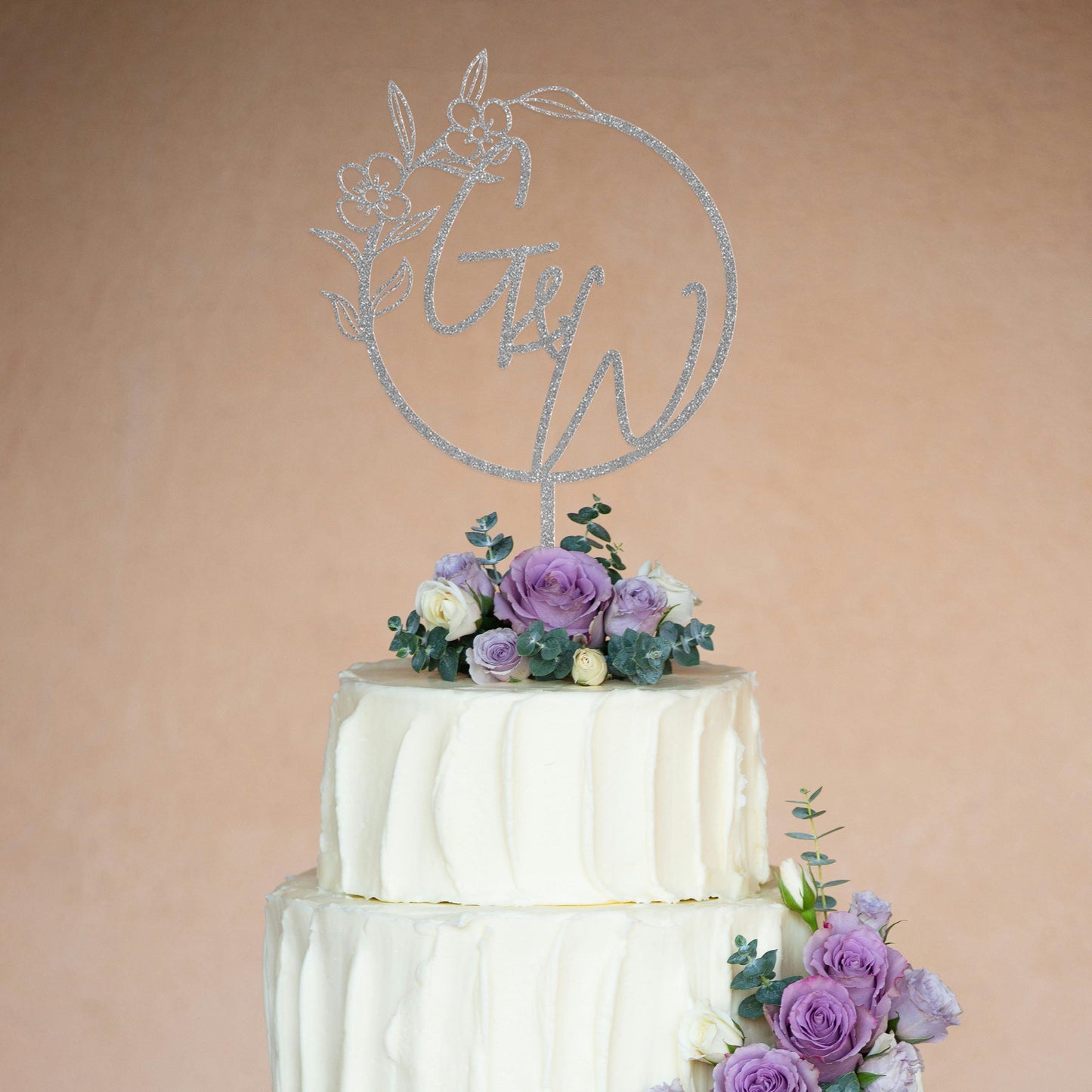 Wedding Personalized Cake Topper | Custom Name Cake Decor | Rustic Wedding Cake Decor | Anniversary Cake Topper | Personalized Wedding Decor
