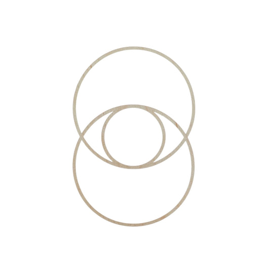 Vesica Piscis - 53 Colors | Sacred Geometry | Crystal Grid | Metaphysical | Boho Home Decor