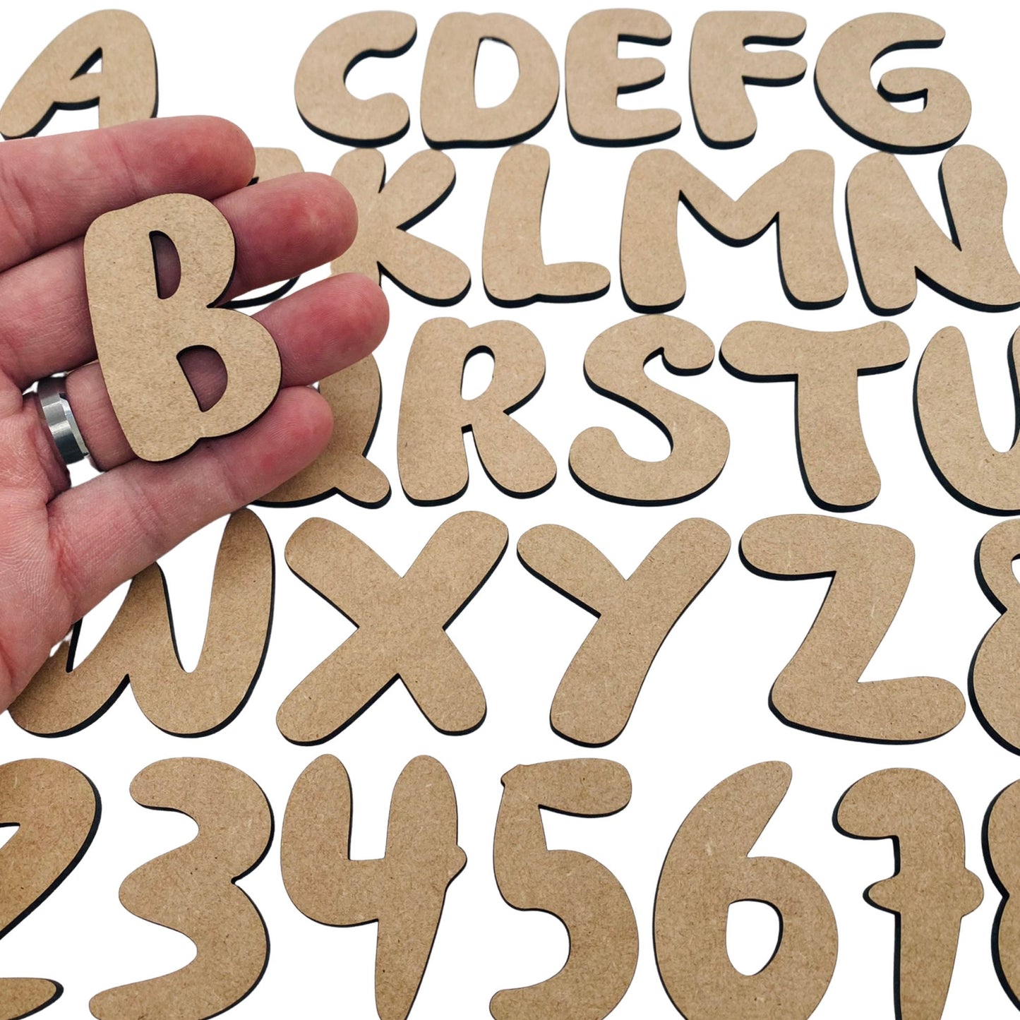 Yummy Donuts Wooden Letters