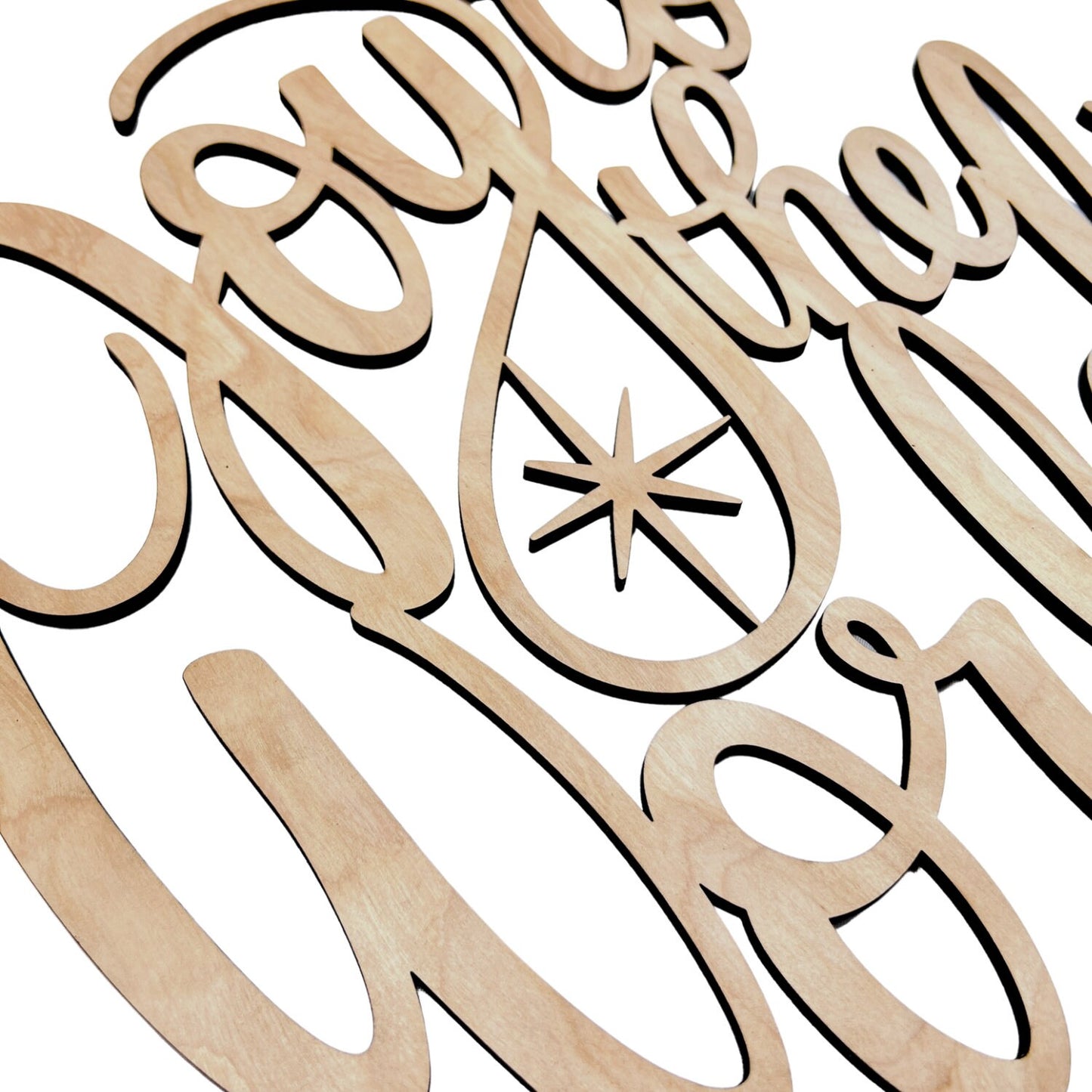 Large Joy to the World Cutout | Merry Christmas wood letter | Christmas wreath decor | Christmas Door hanger | Christmas Crafts |