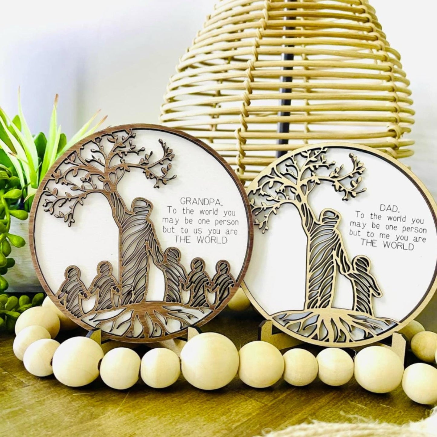 Father's Day Puzzle Piece Plaque | Father's Day Gift | Personalize Father's Day Gift | Dad Birthday Gift | Gifts for Grandpa | Grandpa Sign