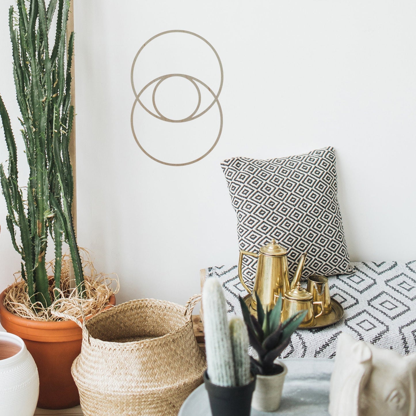 Vesica Piscis - 53 Colors | Sacred Geometry | Crystal Grid | Metaphysical | Boho Home Decor