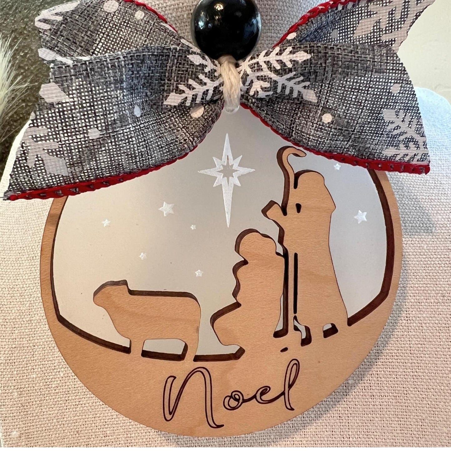 Christian Jesus Christmas Ornament | Nativity Ornament | Noel Clearance Christmas Ornament