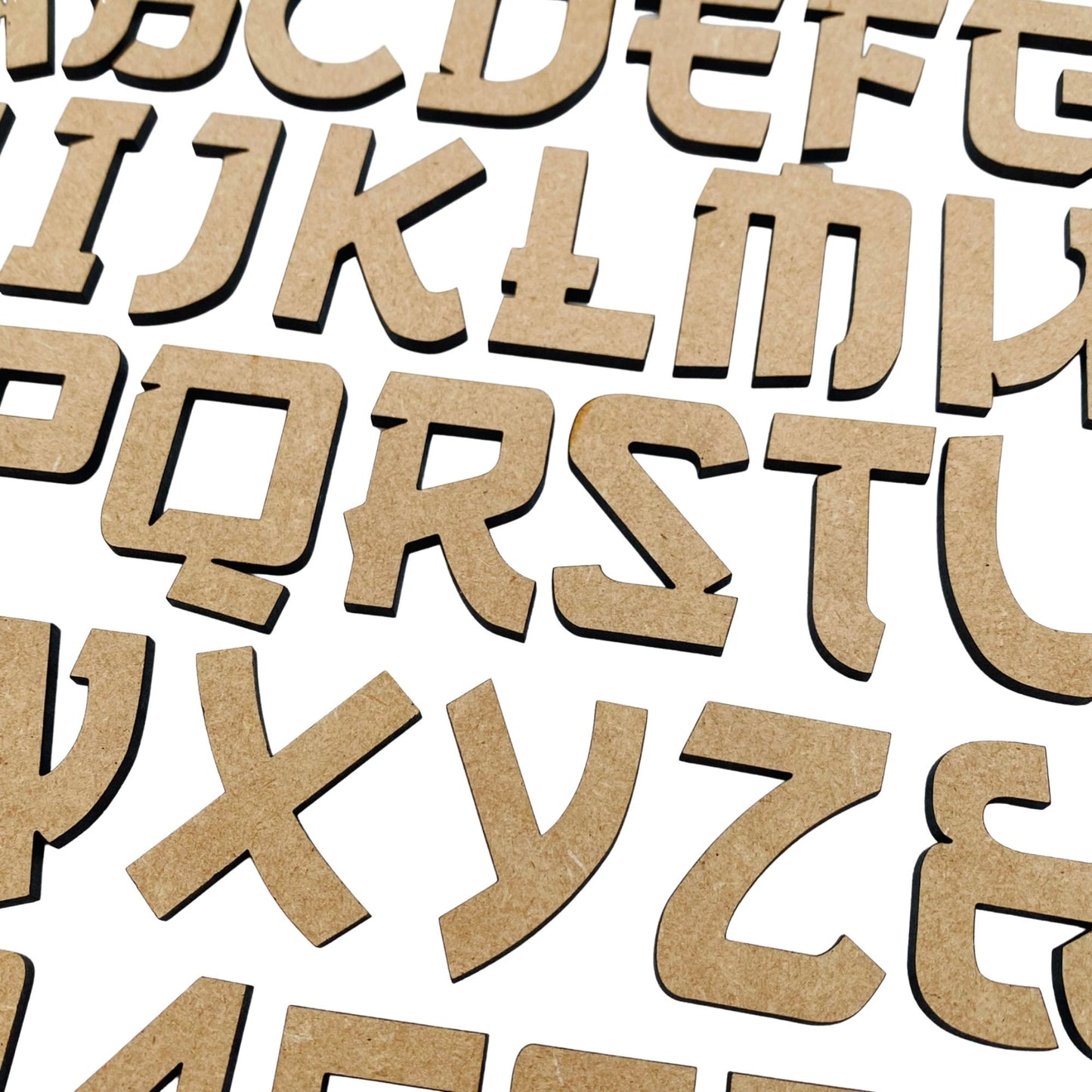 Japanese Scroll Wooden Letters