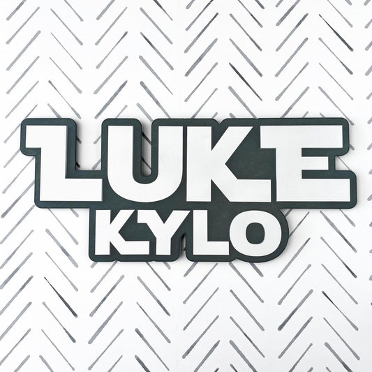 Custom Wood Name Sign, Nursery Wall Name Decor, Kids Bedroom Sign, Wooden Letters, 3D Baby Shower Name Gift