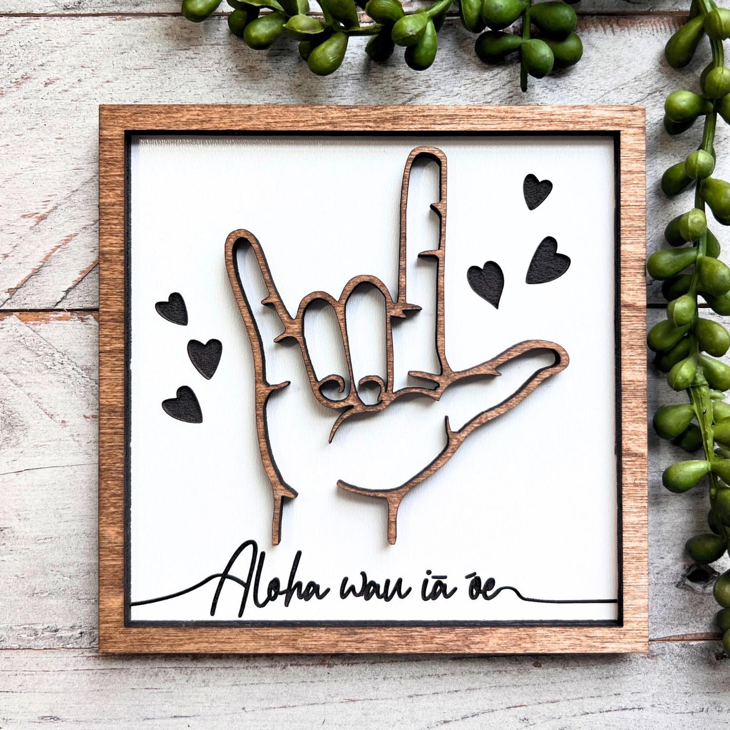 ASL Sign Language Sign for I Love You | 9 Colors | I Love You Sign | Gifts for Her | Gifts for Him | Valentine's Day Gifts