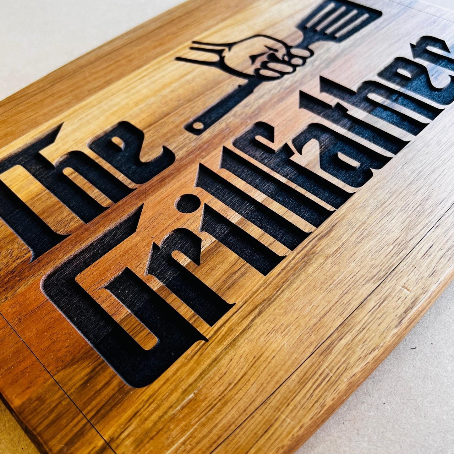 Father's Day Cutting Board, Gift For Dad, Love You Daddy, Father's Day Gift, Personalized Gifts For Husband, Cheese Board, The Grillfather