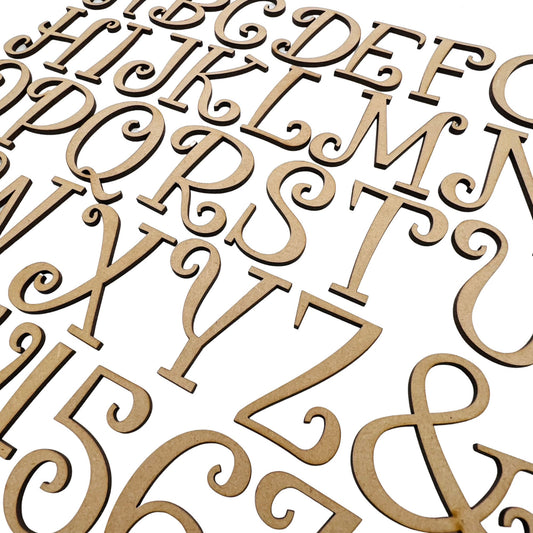 Christmas Nightmare Wooden Letters