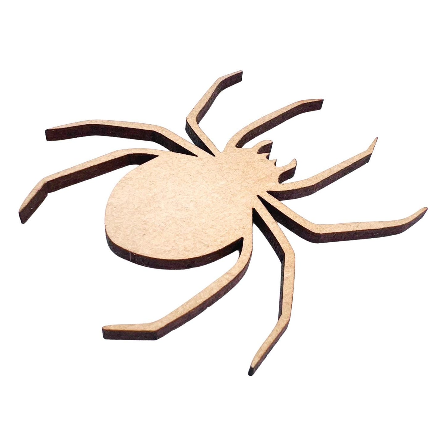 Small Wood Spider Craft | Spider Decor | Halloween Spiders | Black Widow Halloween Decor