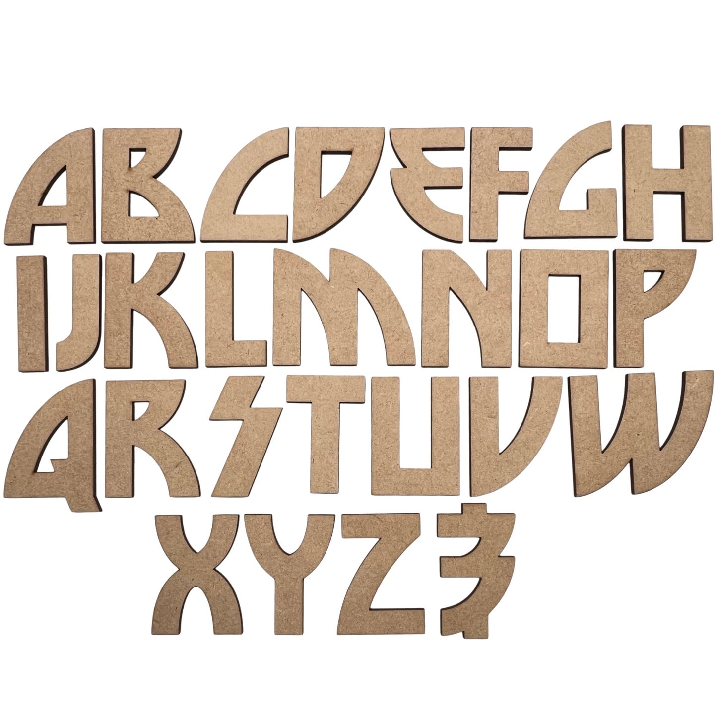 Musical Kiss Wooden Letters
