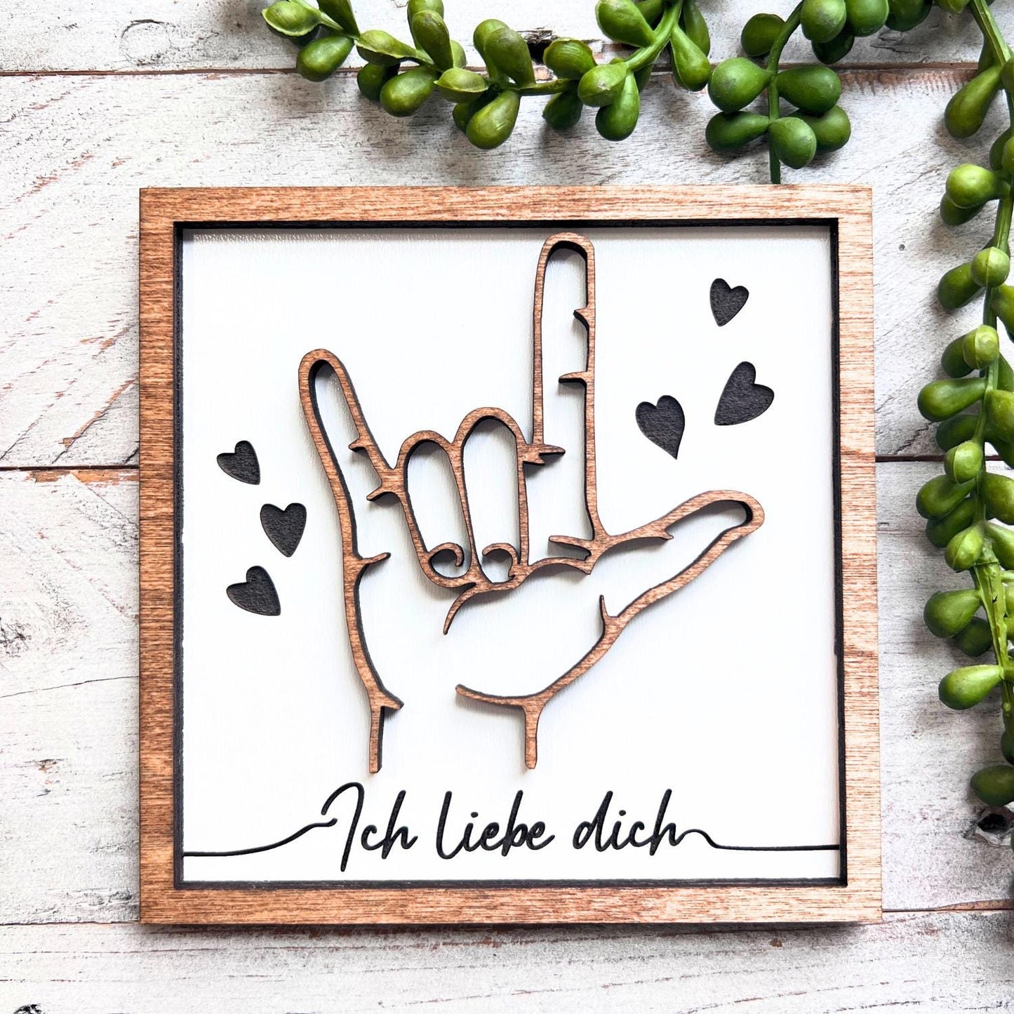 ASL Sign Language Sign for I Love You | I Love You Sign | Gifts for Her | Gifts for Him | Valentine's Day Gifts | CLEARANCE