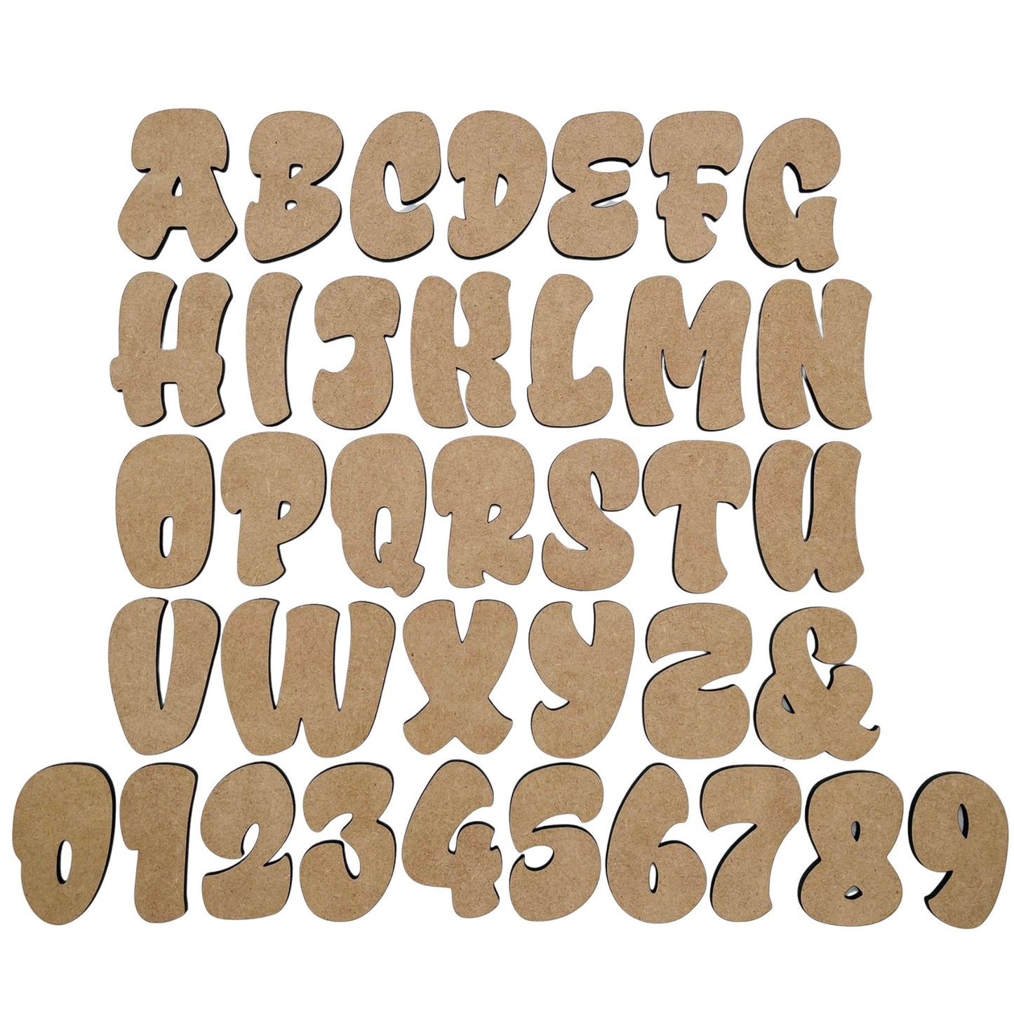 Urban Rebel Wooden Letters