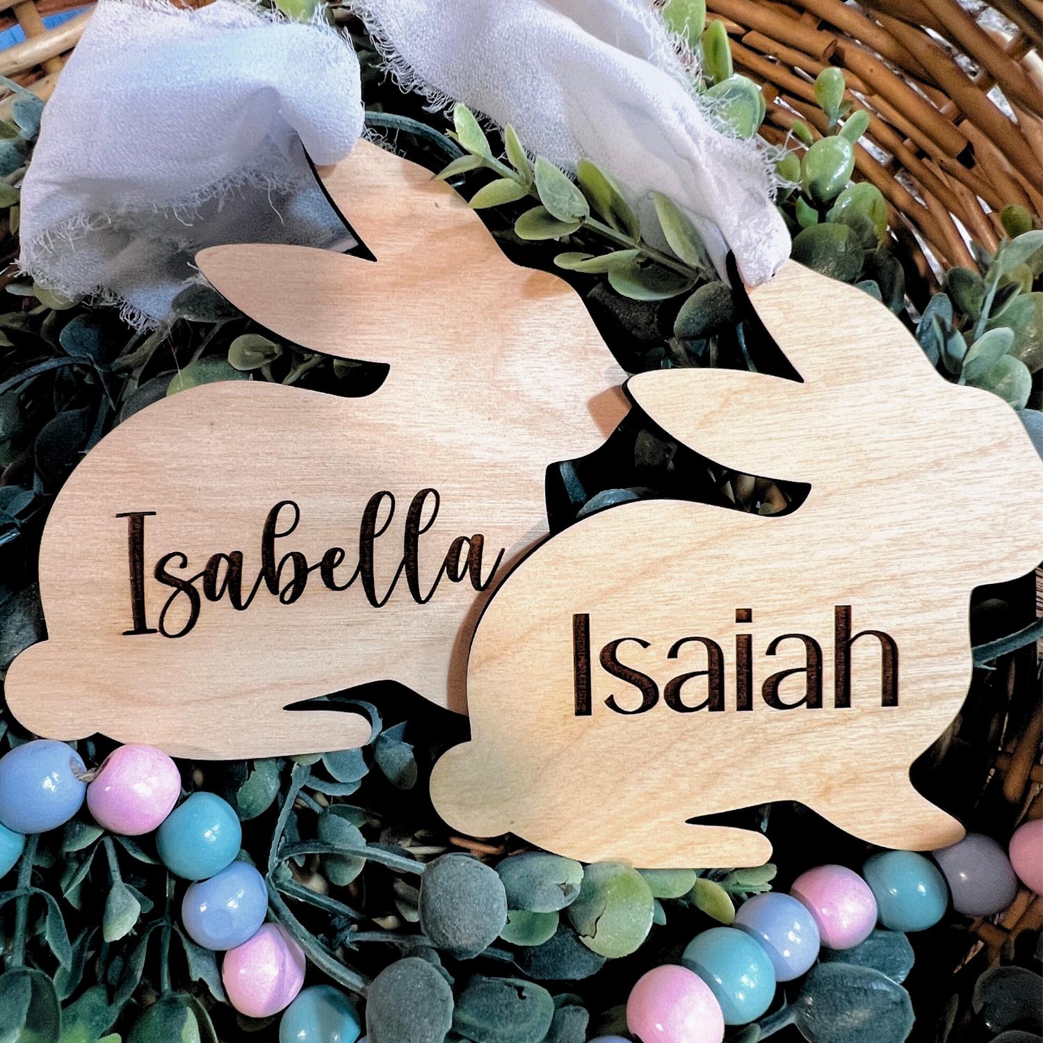 Easter Name Tags | Easter Basket Name Tags