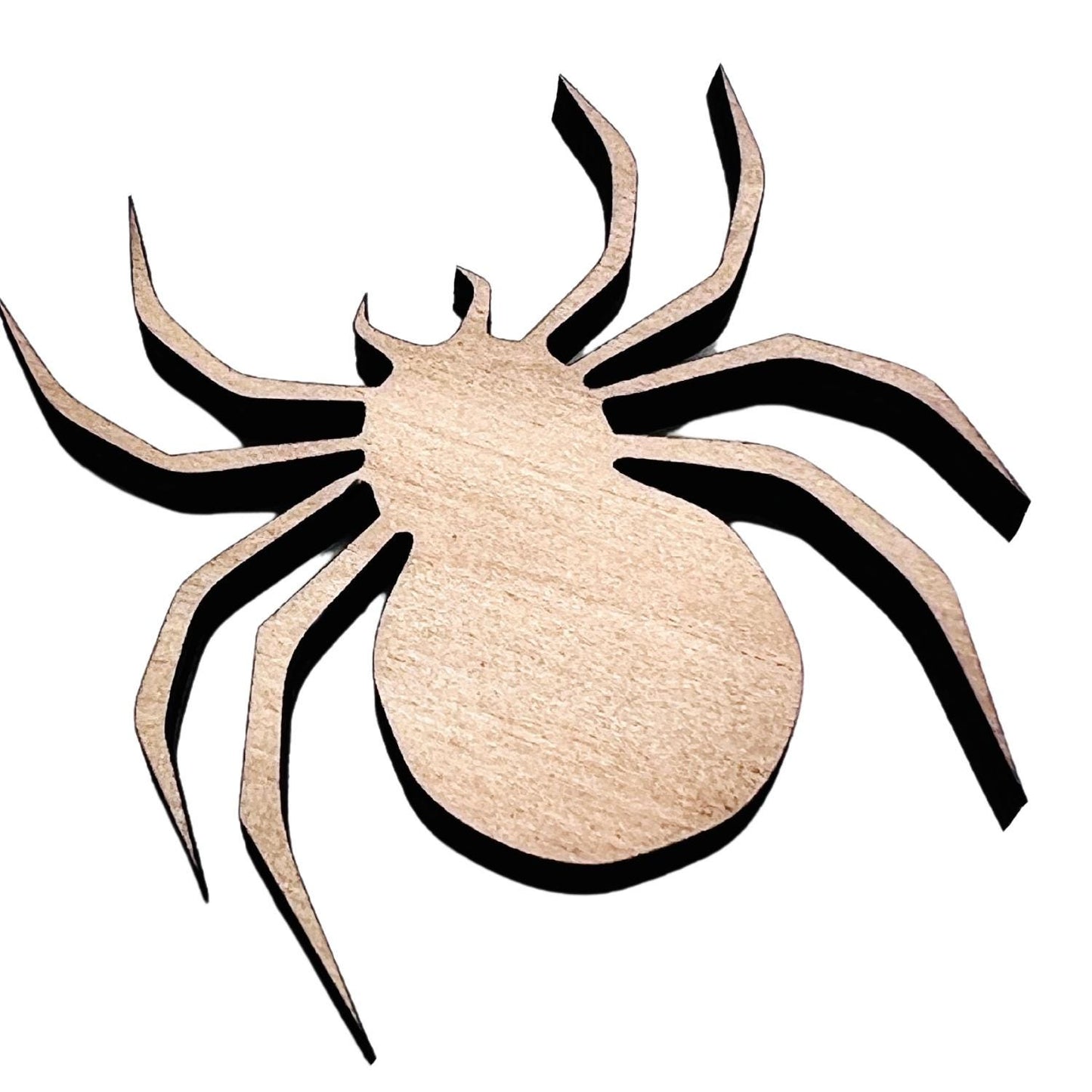 Large Spider Wood Cutout | Halloween Black Widow Spider | Halloween Spider Decor