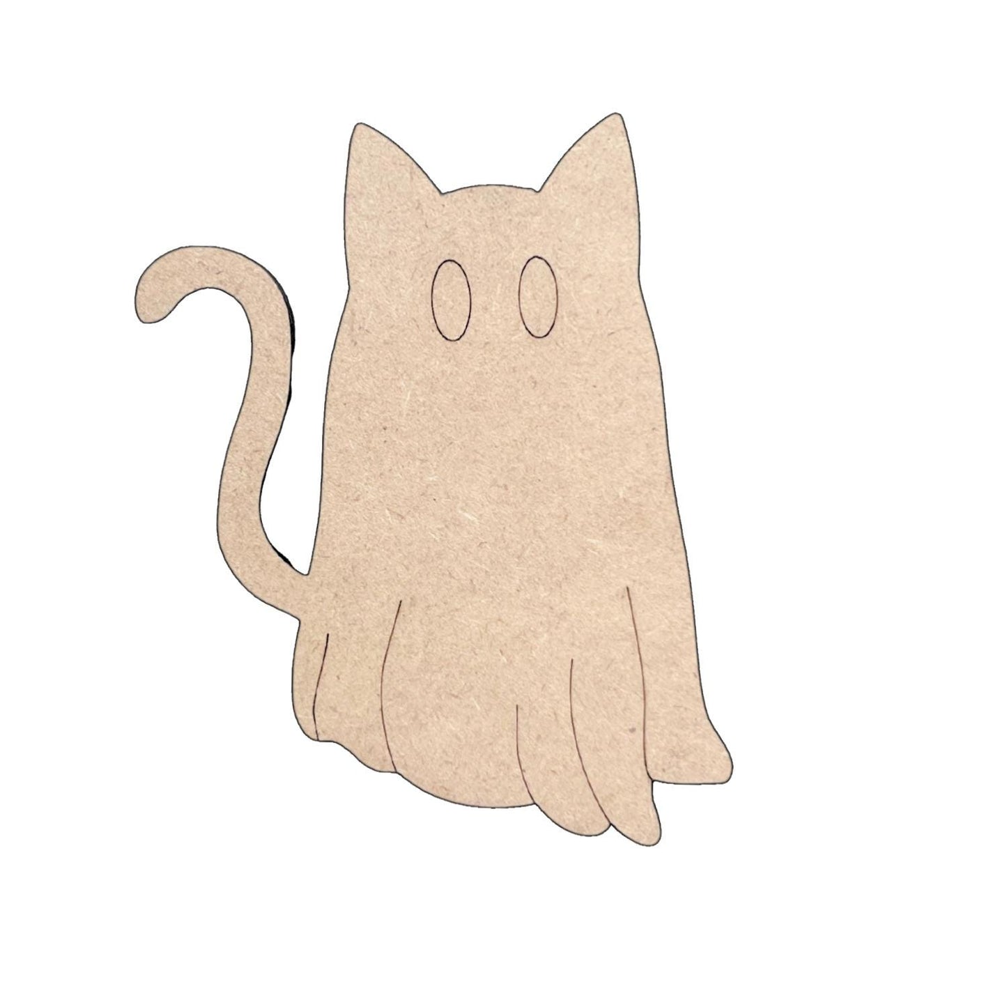 Ghost Cat Craft Halloween Cutout | Halloween Cat