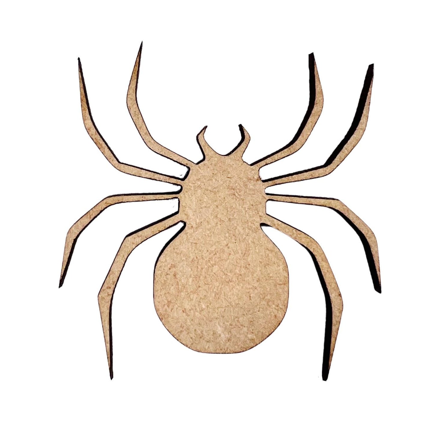 Large Spider Wood Cutout | Halloween Black Widow Spider | Halloween Spider Decor