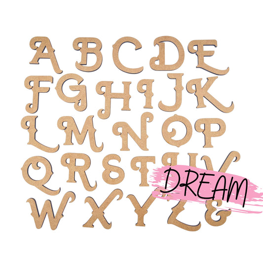 Dream Wooden Letters