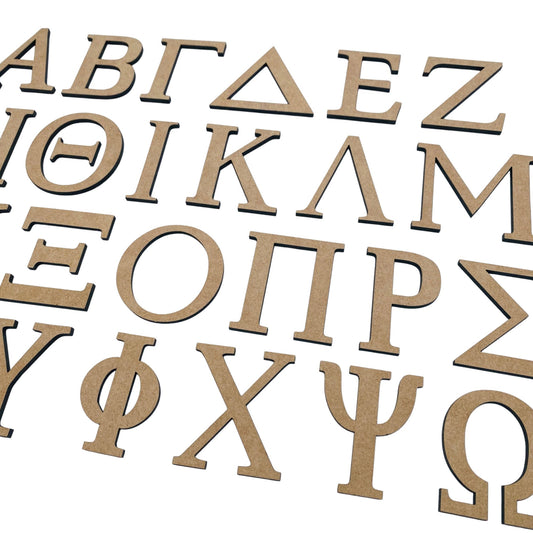 Large GREEK Font | Sorority Letters | Fraternity Letters | Block Style Wood Letters | School Letters | Art & Crafts Letters | Dorm Room