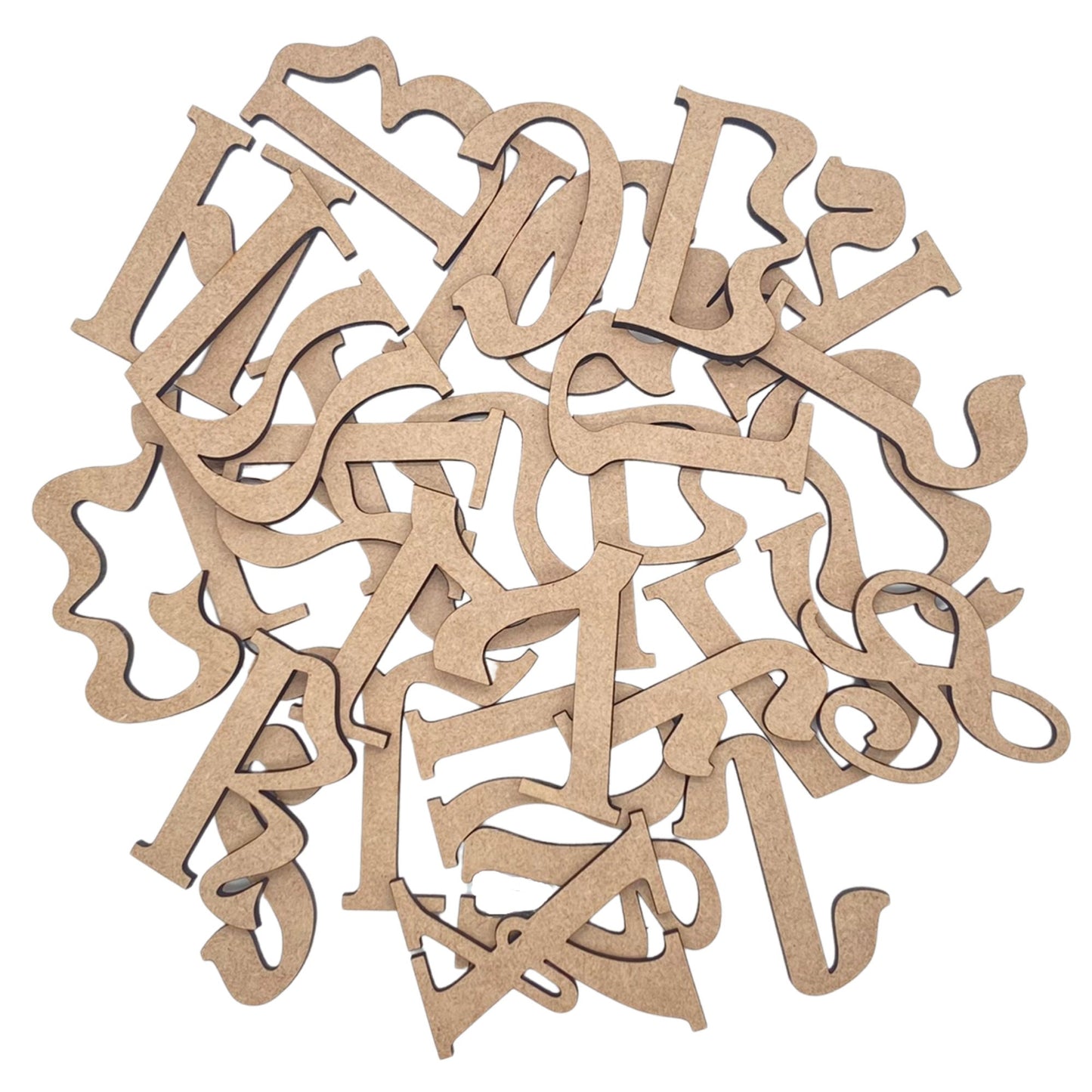 Ripple Wooden Letters