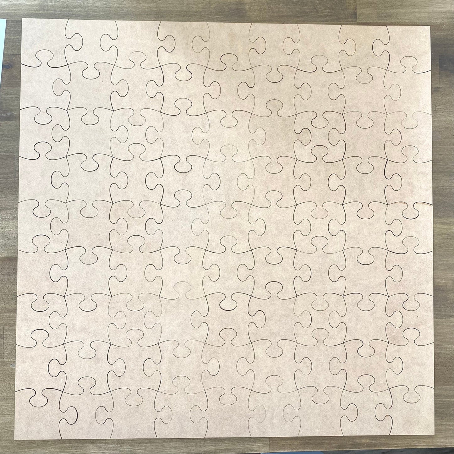 Connecting Puzzle Piece | MDF Wood Puzzle Piece Cutout | Wood DIY Decor | Arts and Crafts Decor | Kids Room Decor