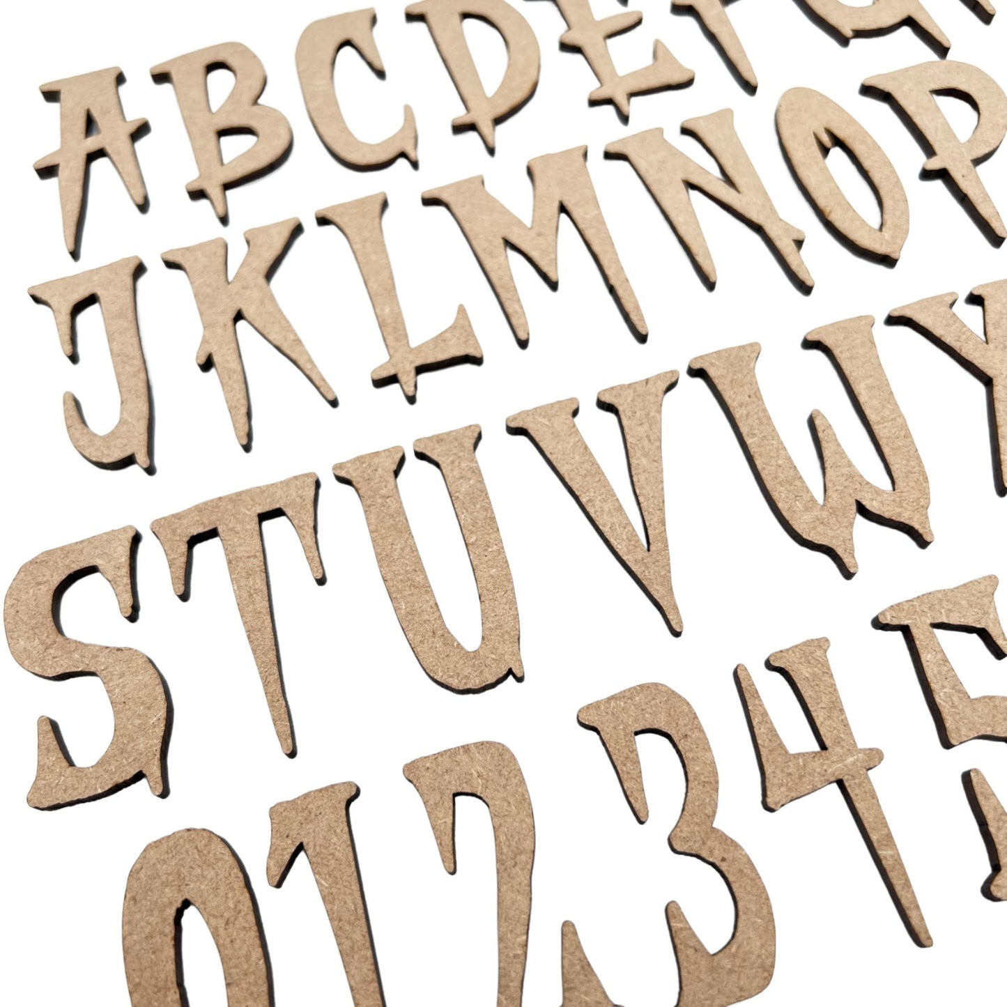 Stranger Creature Wooden Letters