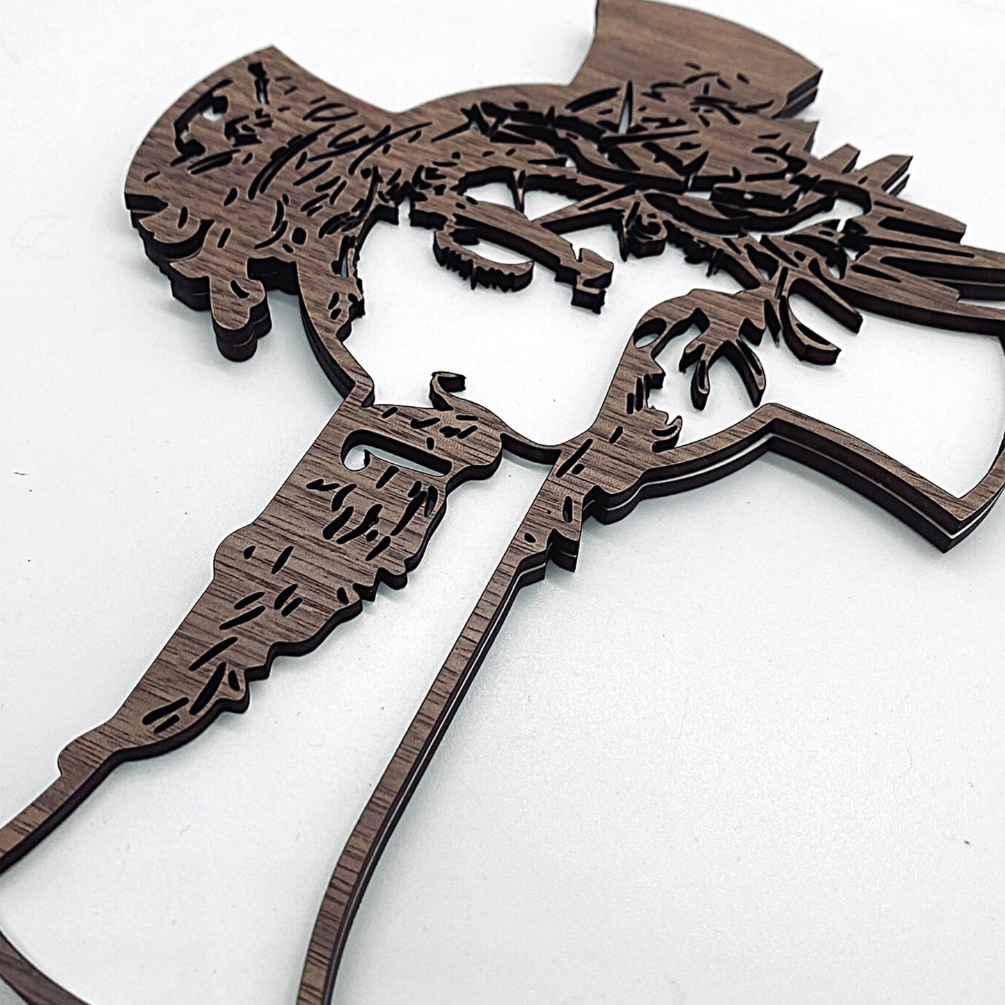 Jesus Cross | Detailed Wooden Cross | Wood Cross Home Decor | Fireplace Decor | Bookshelf Cross Decor | Religious Cross | Christian Gifts