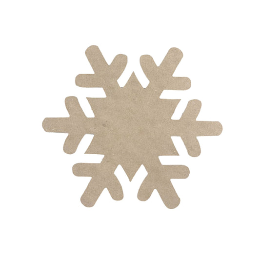 SMALL Snowflake | Wood Craft Shapes | Christmas Wood Cutouts | Holiday Decor | Christmas Wall Art