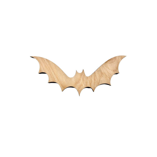 Small Wood Bat Halloween Craft | Wood Bat Cutout| Halloween Bats | Halloween Decor