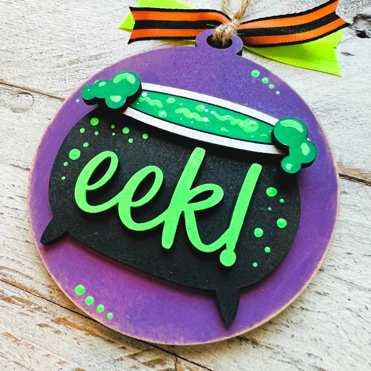 Hand Painted Halloween Ornaments | Halloween Decor | Halloween Christmas Tree | Halloween Charms