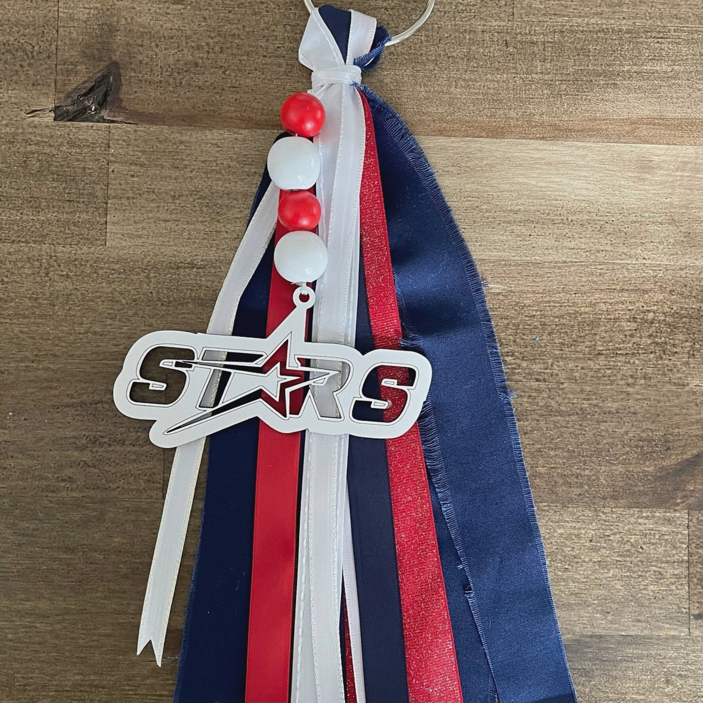 Custom Made Sport Bag Tassel | Team Colors| Customizable Bag Tassels