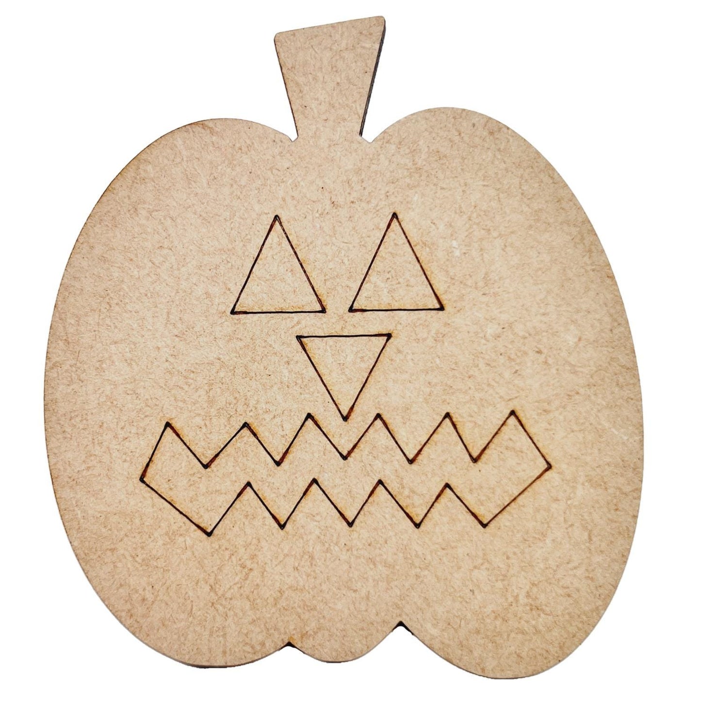 Small Wooden Jack-O-Lantern Paint by Line | Halloween Wood Pumpkin | Wooden Pumpkin Craft