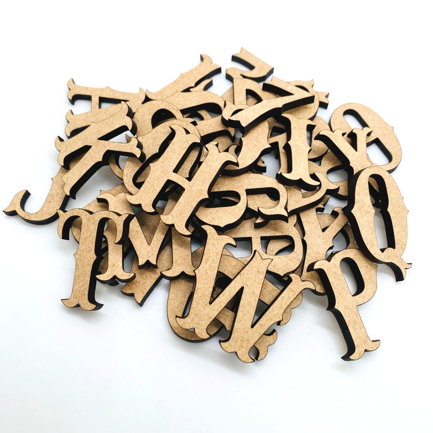 Railroad Western Wooden Letters