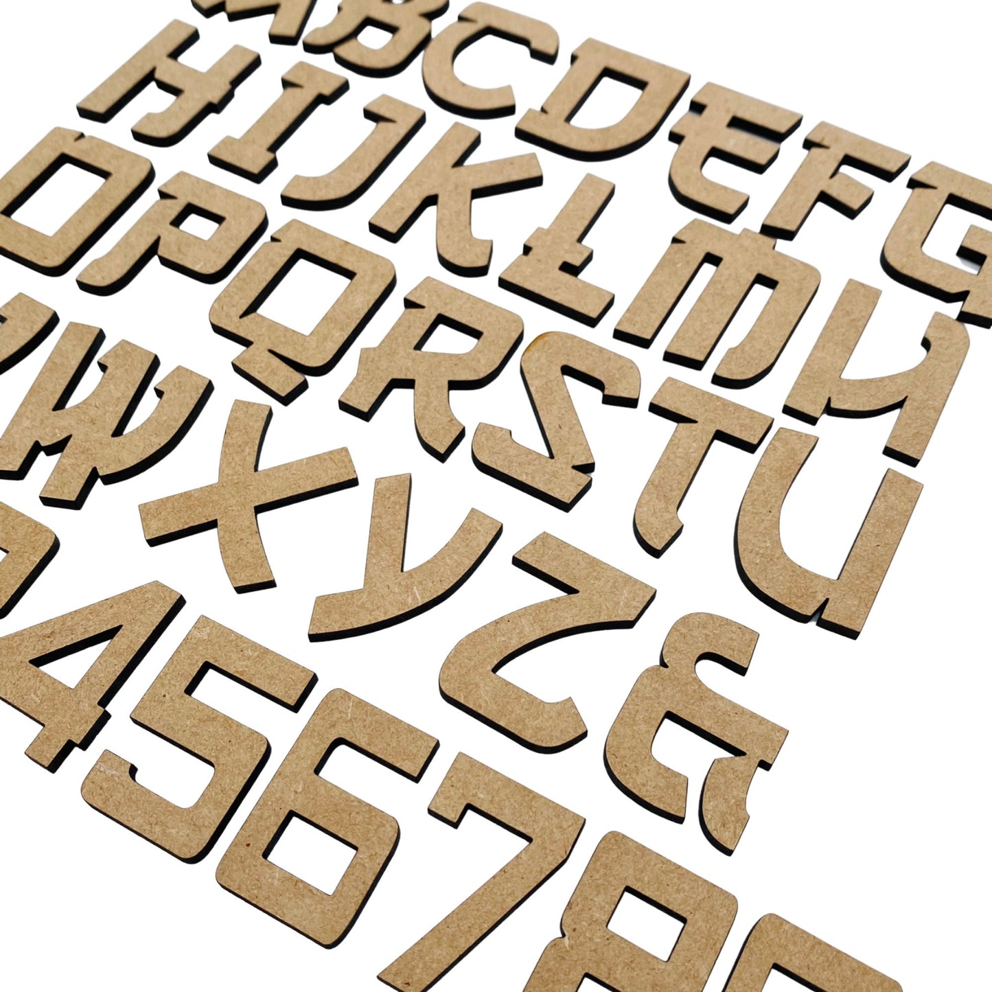 Japanese Scroll Wooden Letters