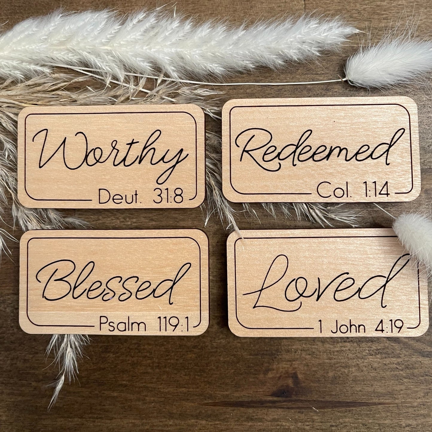 Bible verse magnets/ Christian Magnets/ Refrigerator Magnets/ Gift Ideas