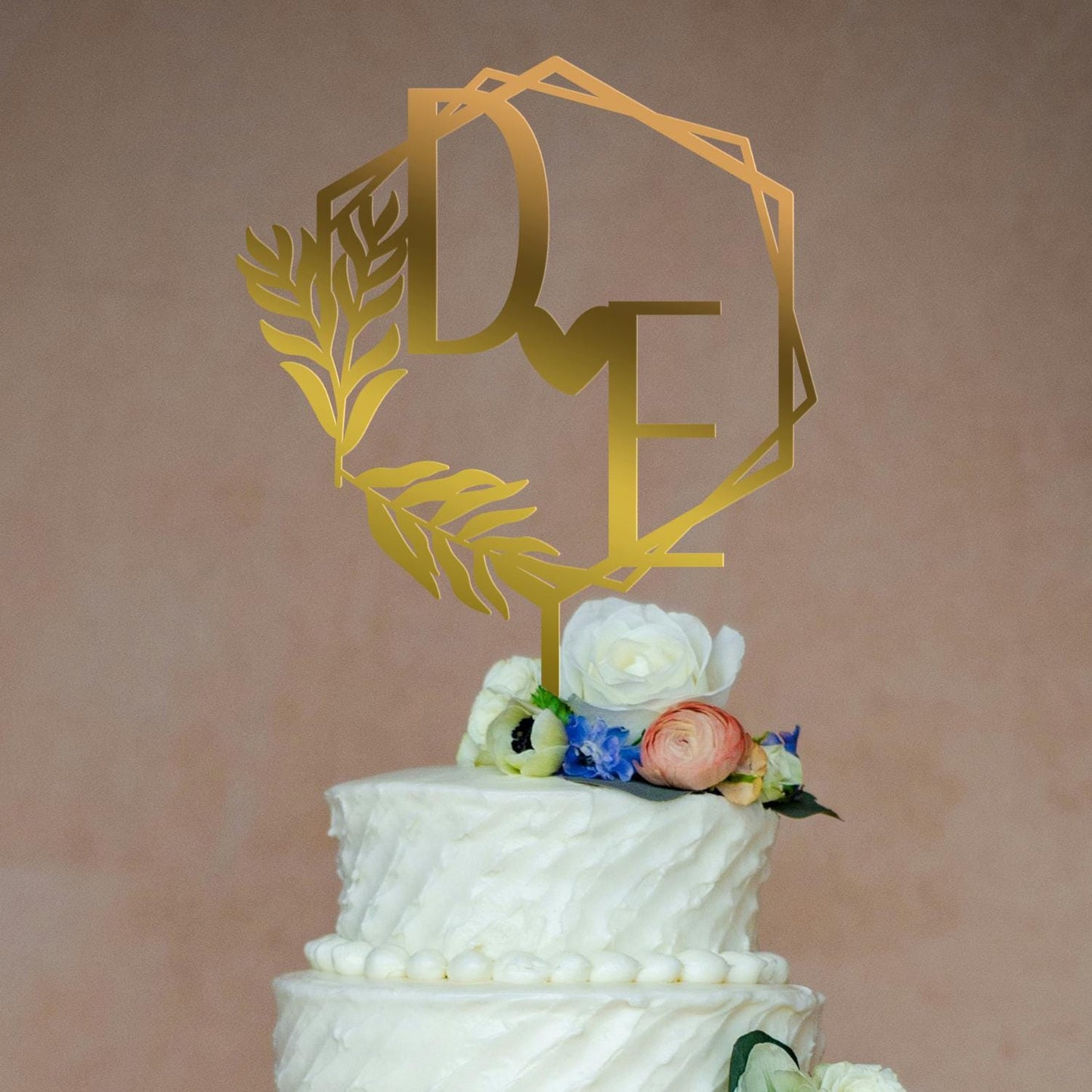 Wedding Personalized Cake Topper | Custom Name Cake Decor | Rustic Wedding Cake Decor | Anniversary Cake Topper | Personalized Wedding Decor