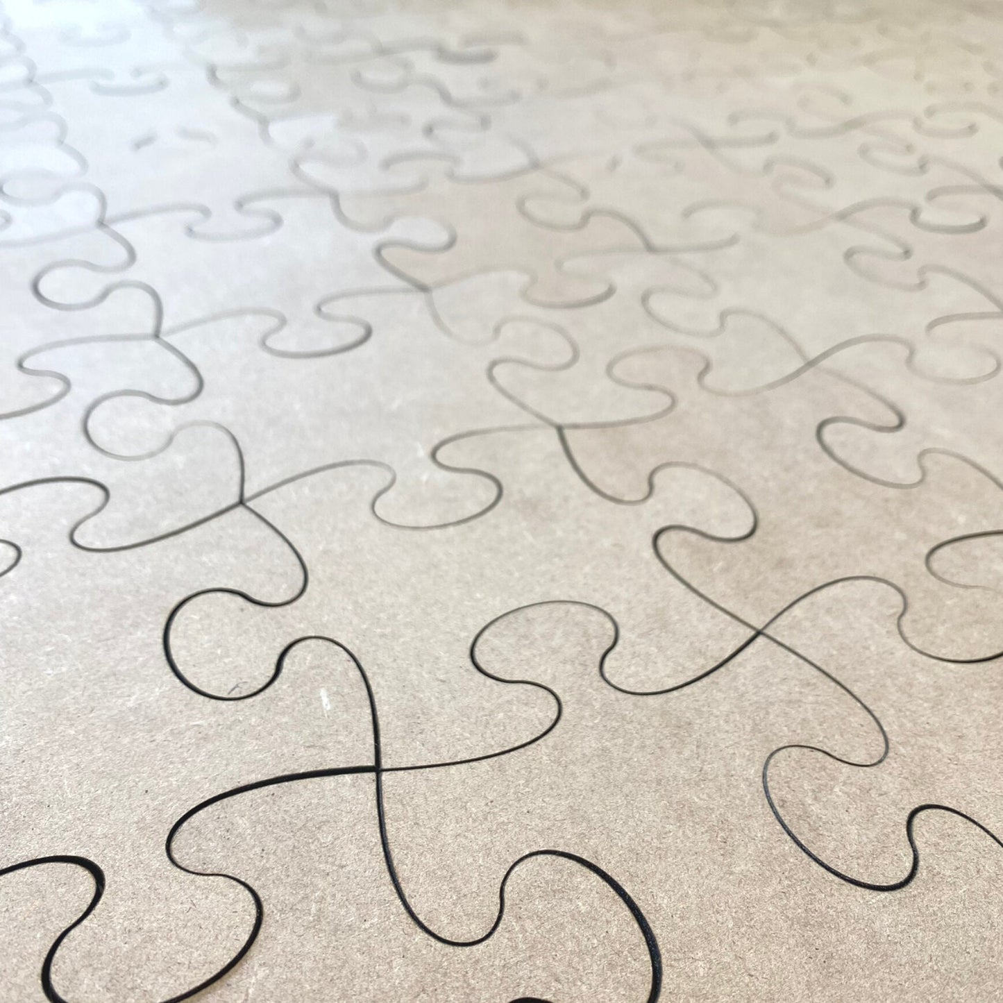 Connecting Puzzle Piece | MDF Wood Puzzle Piece Cutout | Wood DIY Decor | Arts and Crafts Decor | Kids Room Decor