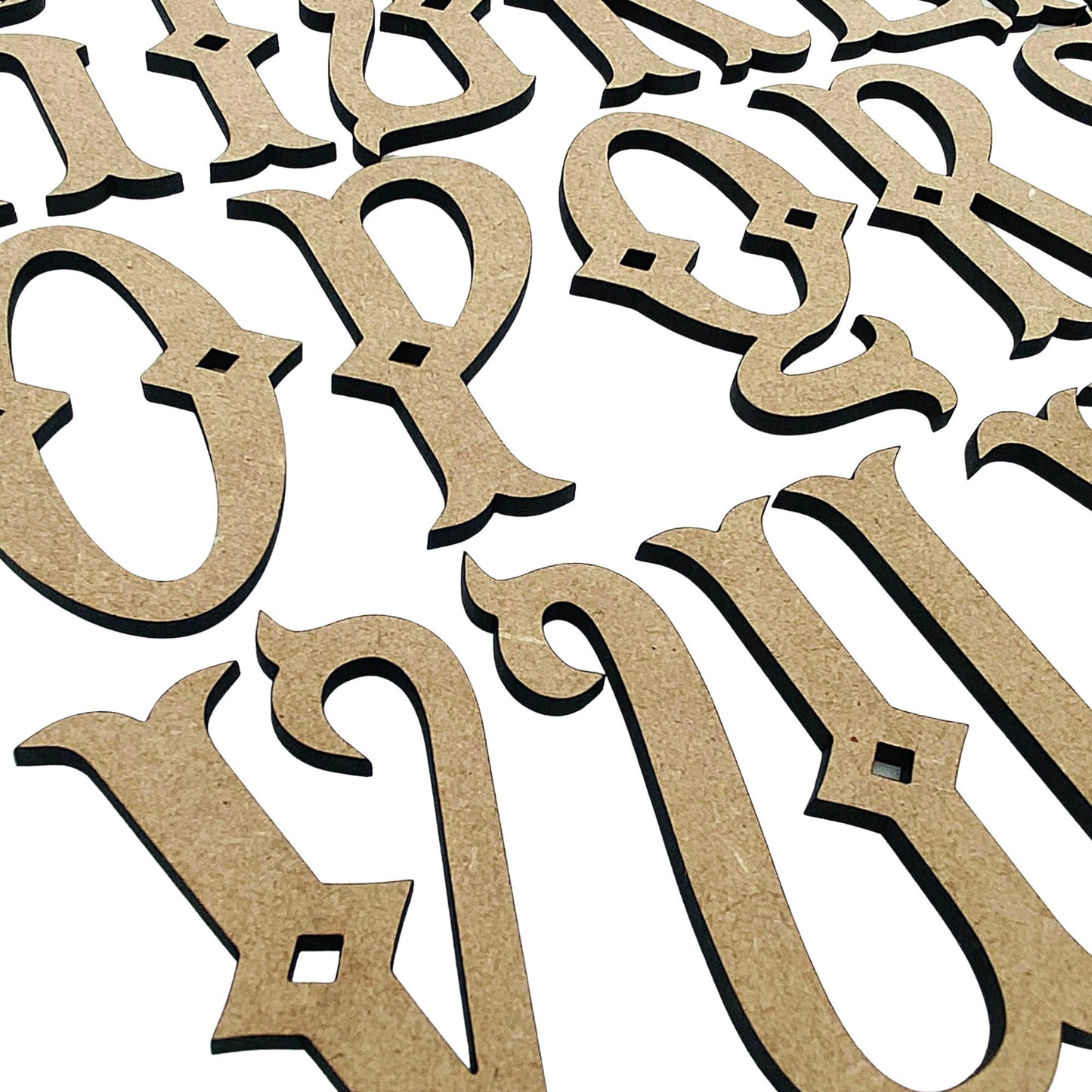 Reign Fourth Wooden Letters
