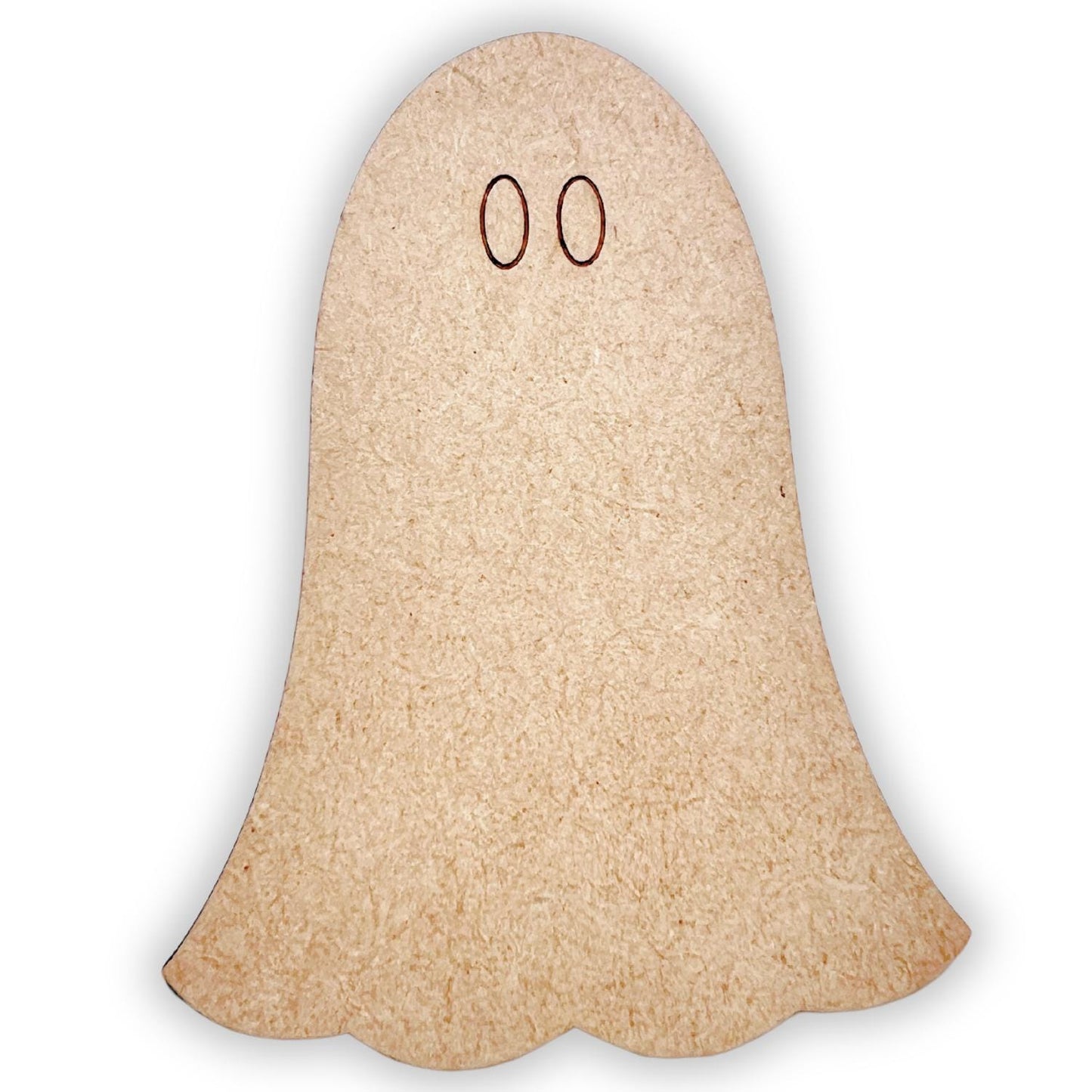 Large Wooden Ghost Paint by Line | Halloween Ghost Craft Shape
