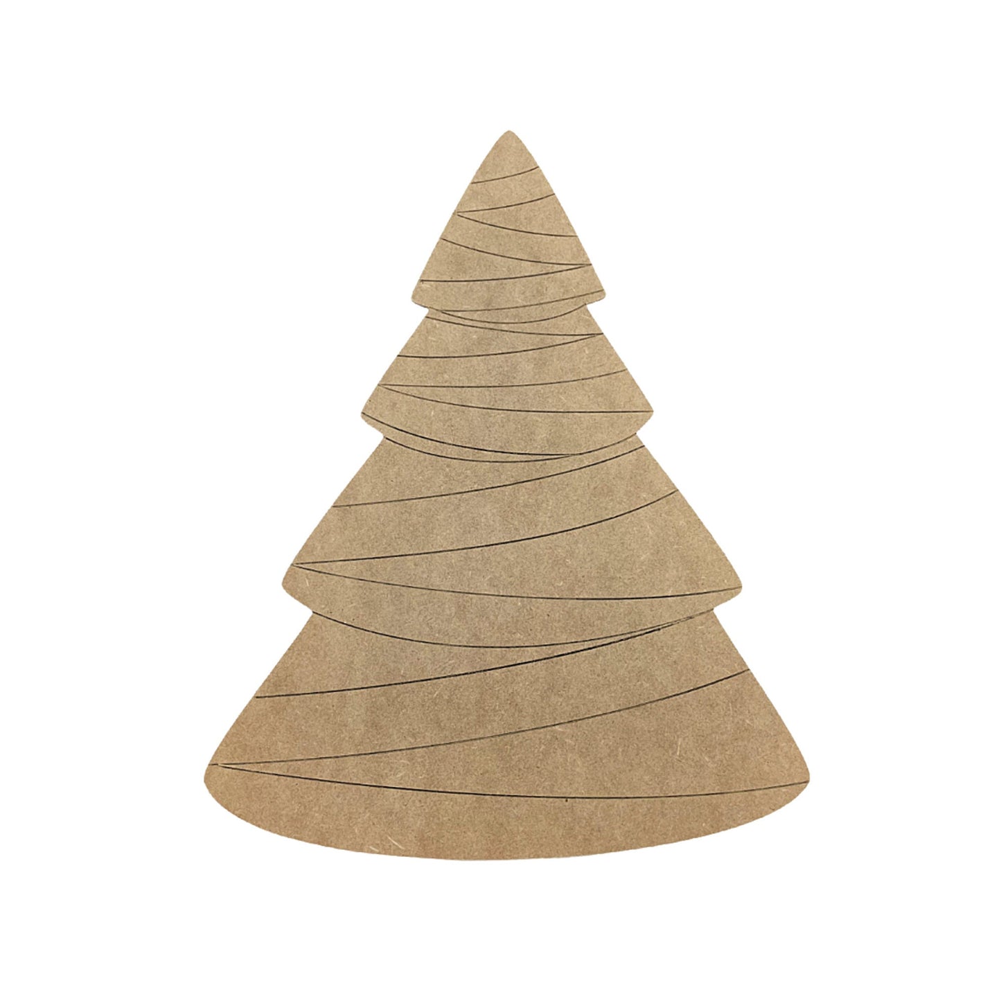 LARGE Craft Christmas Tree | Wood Craft Shapes | Christmas Wood Cutouts | Holiday Decor | Christmas Wall Art