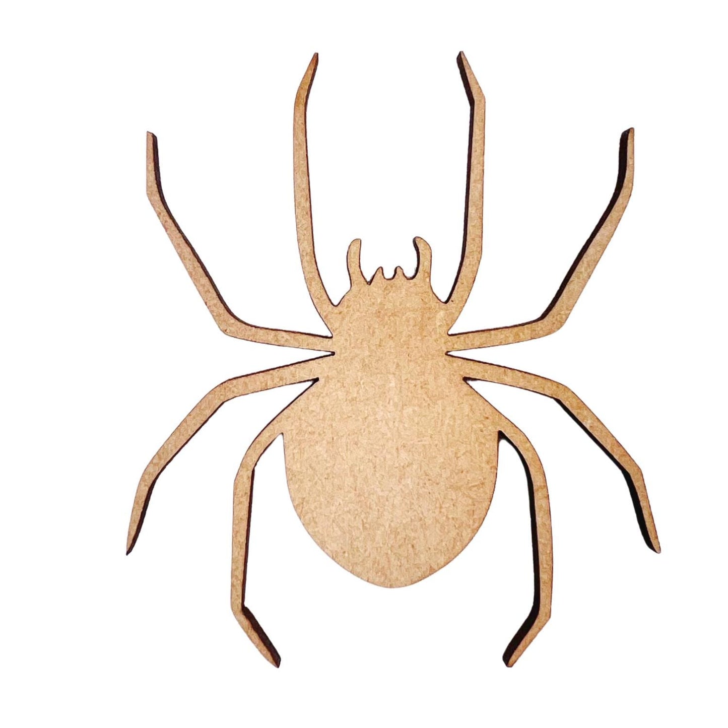 Large Spider Wood Cutout | Halloween Black Widow Spider | Halloween Spider Decor