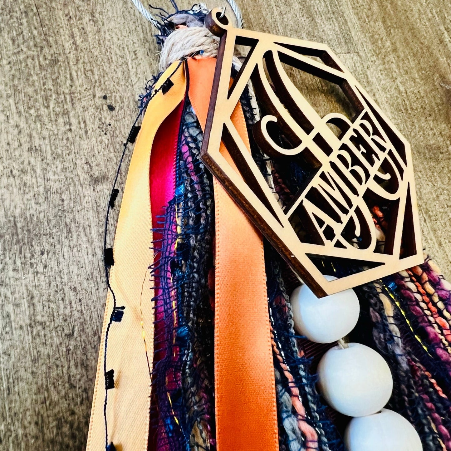 Asheville Fall Bag Tassel | Bag Tassel | Bogg Bag | Fall Colored Bag Tassel | Fall vibe Bag Tassel | Bag Tassel Monogram