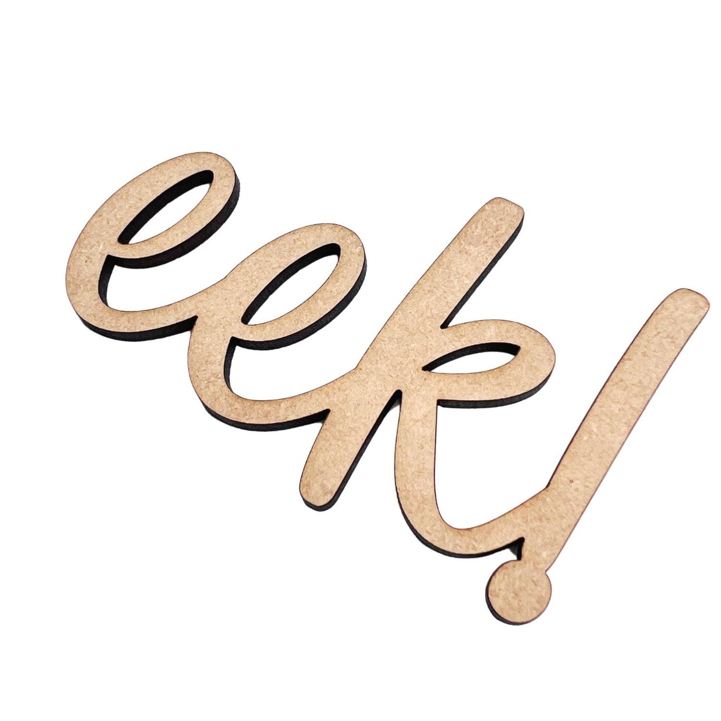 Large Wooden EEK! Word | Eek Word Cutout | Wood Craft Letters | Halloween Crafts | Halloween Words and Letters